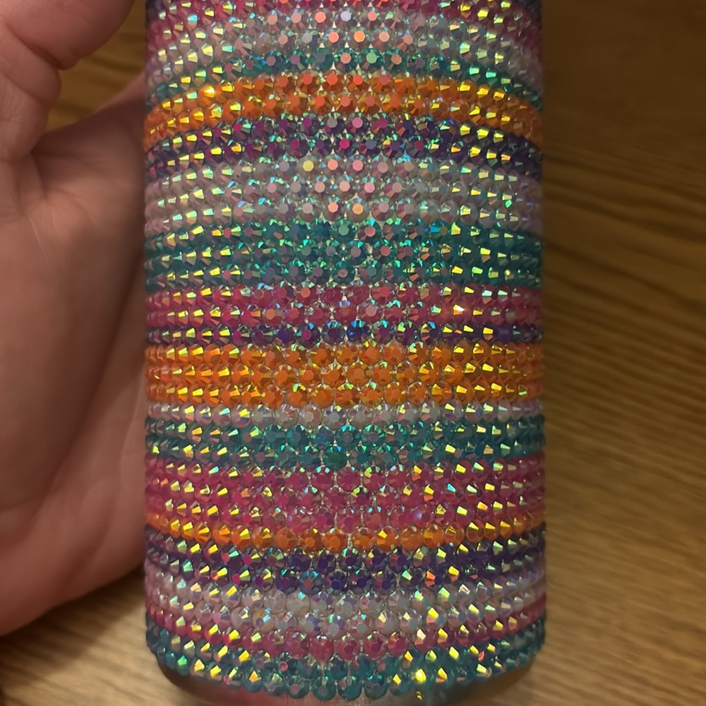 Rhinestone tumbler. - Picture 2 of 5